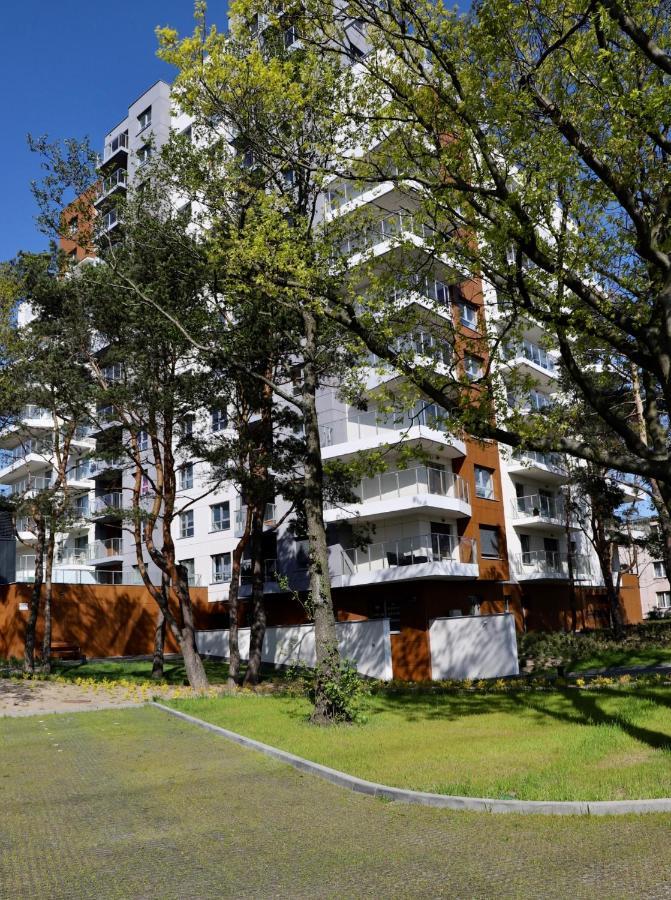 Apartament Gdańsk Baltica Towers 7floor Buitenkant foto