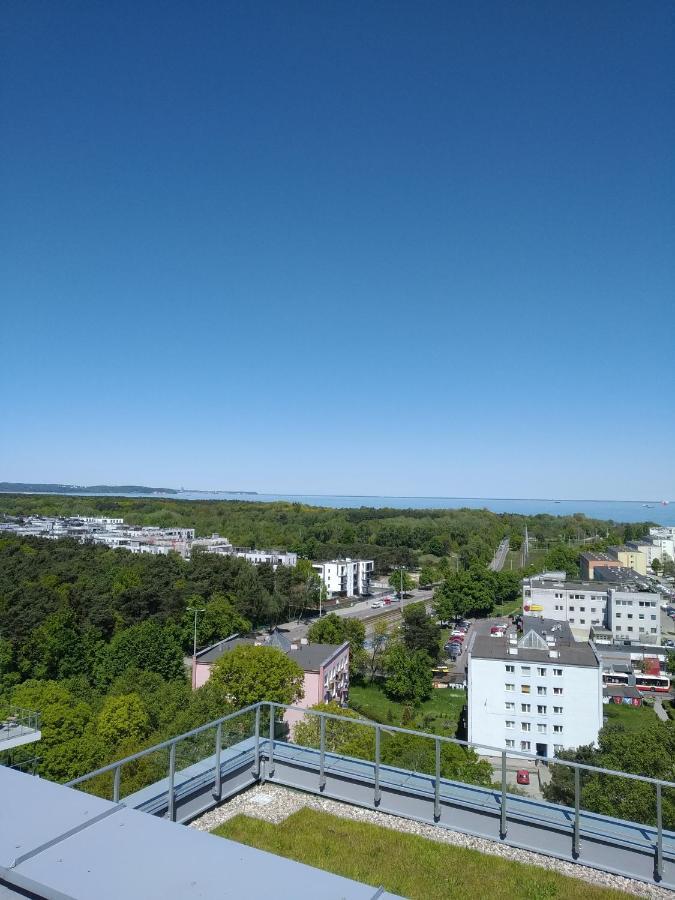 Apartament Gdańsk Baltica Towers 7floor Buitenkant foto